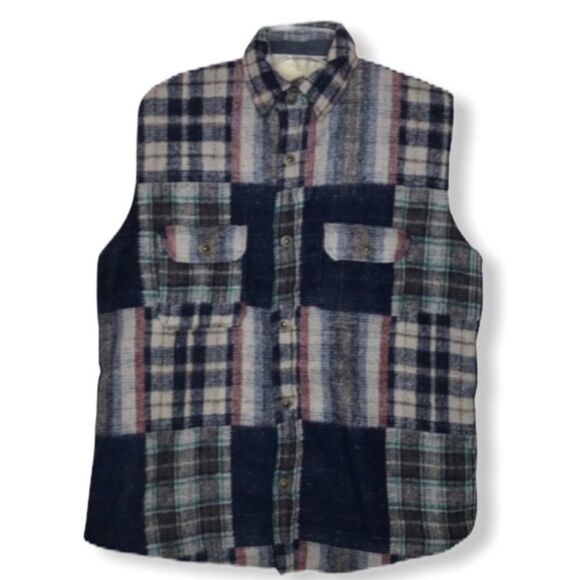 Paragraff Sherpa Lined Vest Vintage NWT - Picture 1 of 10